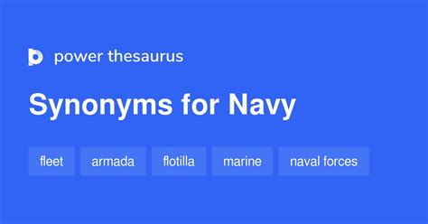 navy synonym